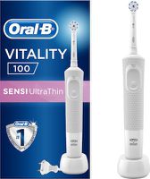 OralB Vitality 100 Sensi Ultra Thin Επαναφορτιζόμενη Ηλεκτρική Οδοντόβουρτσα 1τμχ