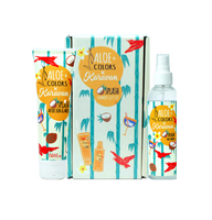 Aloe+ Colors X Karavan Splash Summer Gift Set Face Water Δροσιστικό Νερό Καρύδας Προσώπου, 200ml & After Sun & More Ενυδατικό Γαλάκτωμα Σώματος με Άρωμα Καρύδα, 150ml