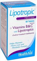 Health Aid Lipotropic B & C, 60 Tabs