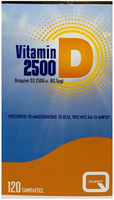 Quest Vitamin D3 2500iu, 120 tabs