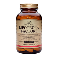SOLGAR Lipotropic Factors 100 Ταμπλέτες
