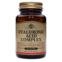 Solgar Hyaluronic Acid Complex 120mg Συμπλήρωμα Διατροφής με Κολλαγόνο & Υαλουρονικό Οξύ για Λαμπερό Δέρμα & Υγιείς Αρθρώσεις, 30tabs