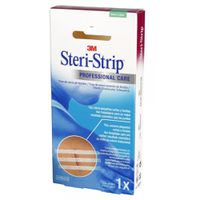 3M Steri-Strip, Αυτοκόλλητες Ταινίες Σύγκλισης Δέρματος (6mm x 10cm), 1τμχ