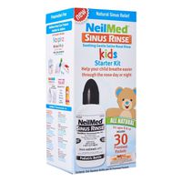 Sinus Rinse Kids Starter Kit Για Παιδιά 2+ Ετών Και 30 Ανταλλακτικά Φακελάκια